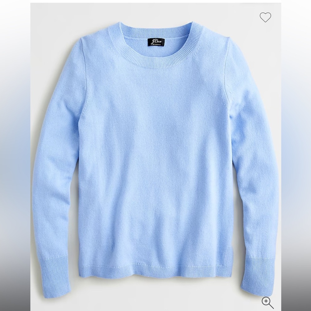 J.Crew Cashmere slim fit crewneck Sweater